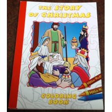 The Story of Christmas Coloring Book